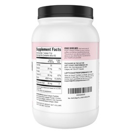 Multi Collagen Powder with Biotin, Hyaluronic Acid, Vitamin C (2lb Value Size) | Hydrolyzed Collagen Supplement (Types I, II, III, V, X). Hair, Skin, Nails for Women, Men