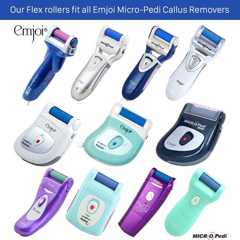 Emjoi Micro-Pedi 3D POWER Callus Remover with Xtreme Coarse Soft