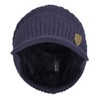 FORDALLIO - Gorro de béisbol con visera de invierno con
