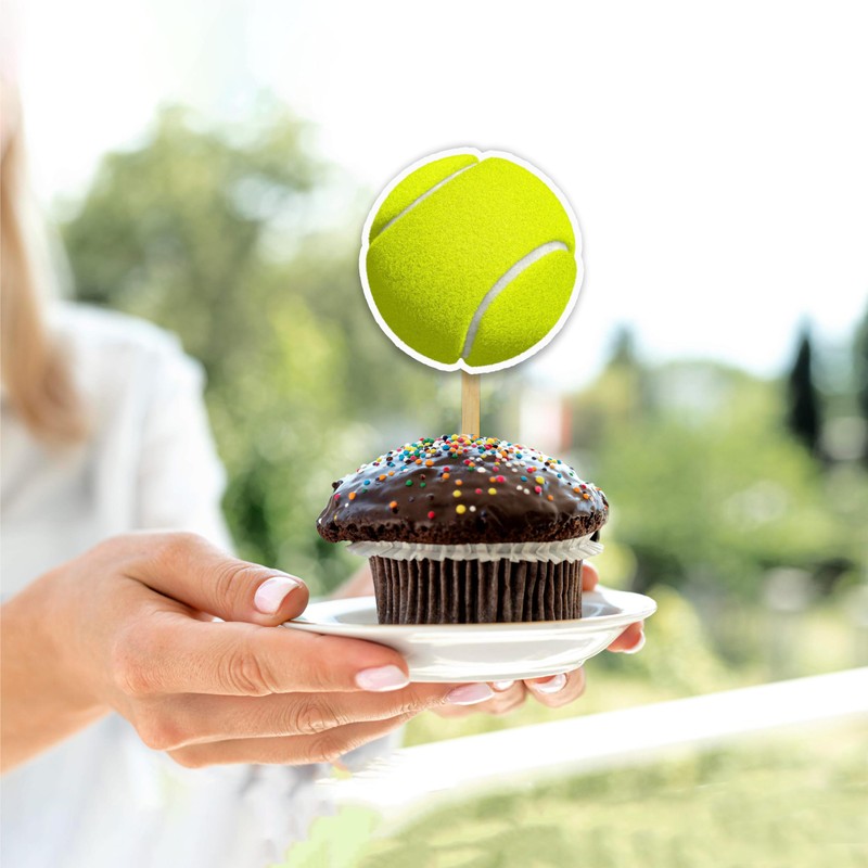Seyal® Tennis Cupcake topper