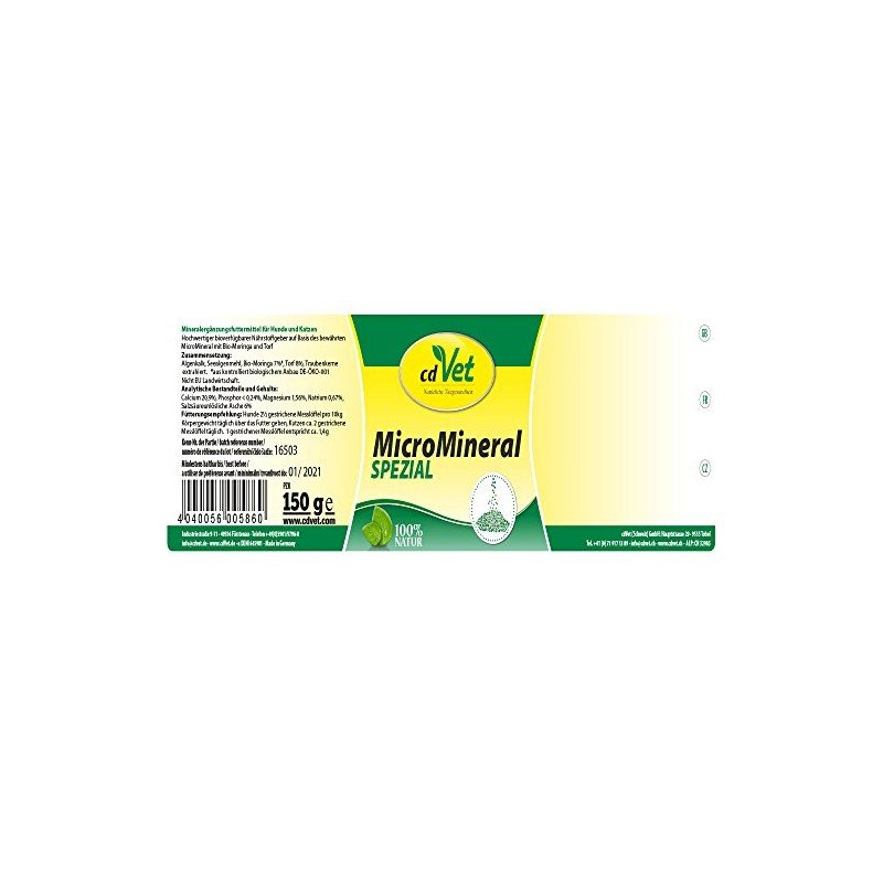 cdVet MicroMineral Special, 150 g