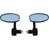 MotorToGo Black Handle Bar End View Mirrors for Ducati Monster