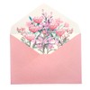 Letter Set, Floral Pattern, Diamond Pasting Envelopes, 6 Sheets, 12