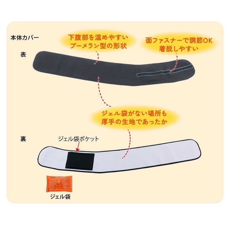 Kenyu Hot Atsuko-san Stomach Warm Belly Band