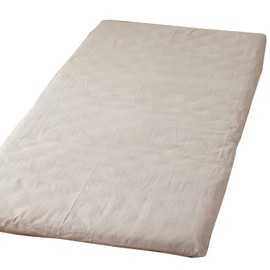Merry Night Sheet, One-Touch Sheet, Brushed Herringbone Pattern "Fisk", Beige, For Futon, Single Long, Approximately 41.3 x 84.6 inches (105 x 215 cm), 100% Cotton, Flannel Fabric, Soft, Warm, No