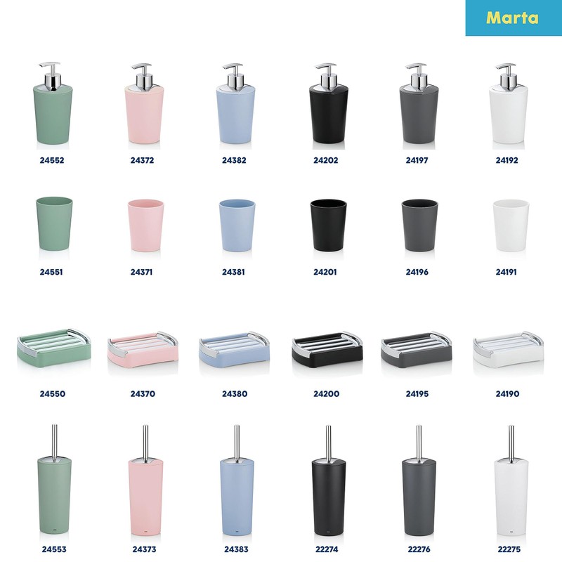 Kela Marta Toilet Brush Set Diameter 11 cm