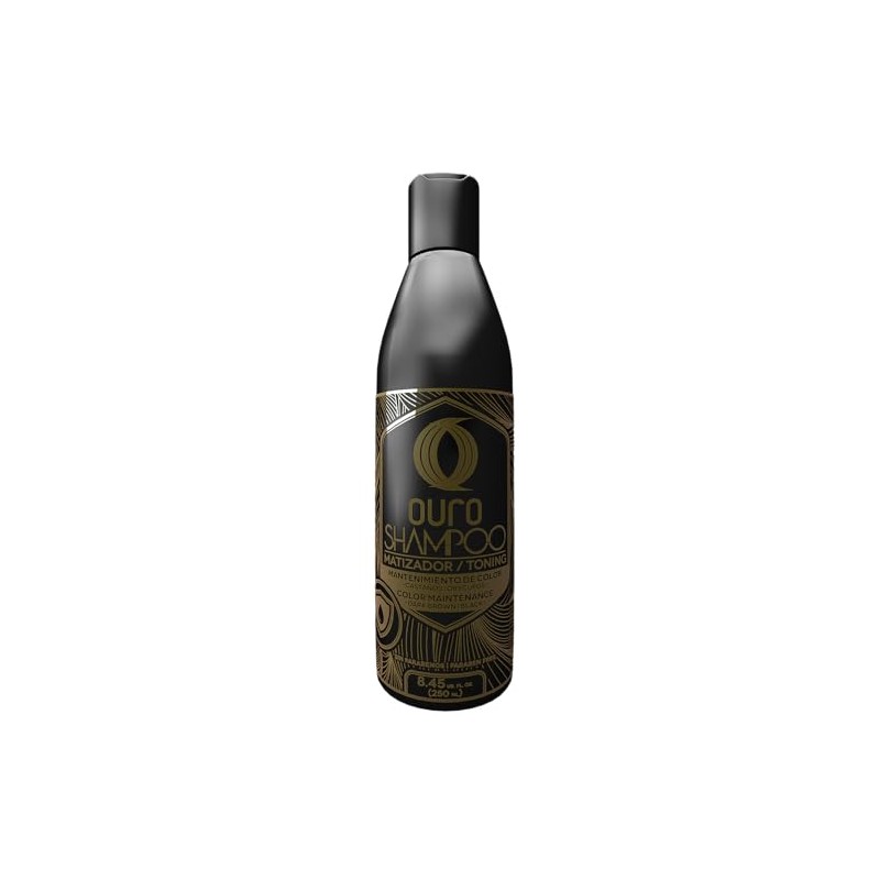 Ouro SHAMPOO Matizador NEGRO 250 ml.