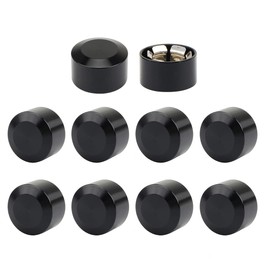 Motorcycle Bolt Covers Bolt Head Toppers Engine Caps Kit fit for Harley Touring Road King Street Glide Road Glide Electra Glide Sportster 883 Dyna Fat Bob Softail Fat Boy (7.5mm-10mm)