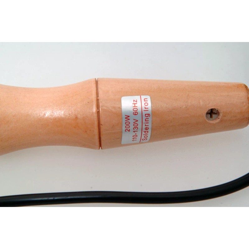 JCM 200W SOLDERING IRON HEAVY DUTY CHISEL POINT 200 WATT