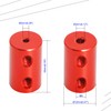 Aopin Coupling, 4 Rigid Set Screw Coupling, 2-3mm Socket Coupling
