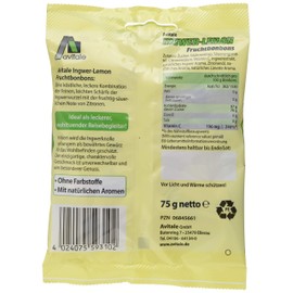 Avitale Ingwer-Lemon Fruchtbonbon, 5er Pack (5 x 75 g)