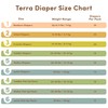 Terra Size 4 Diapers: 85% Plant-Based Diapers, Ultra-Soft & Chemical-Free