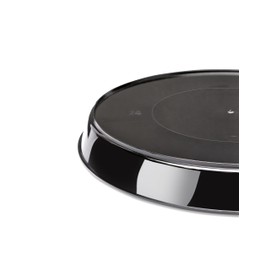 Garronda Flower Pot Saucer GD-0026 (Black, Diameter 17 cm, Height 2.5 cm)