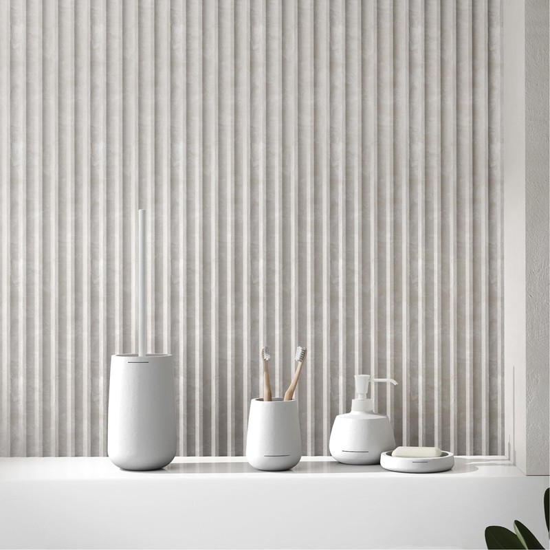 Gedy doser, Resin, White, 10,8x10,6x13,6cm