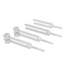 Resonance Tuning Forks Healing Set C128Hz 384Hz C256Hz OM136.1Hz Weighted