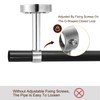 sourcing map 2 Set 9.84inch Ceiling Mount Bracket Fit 1.02inch