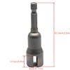 1PCS Power Wing Nut Driver, 1/4 Inch Hex Shank Slot