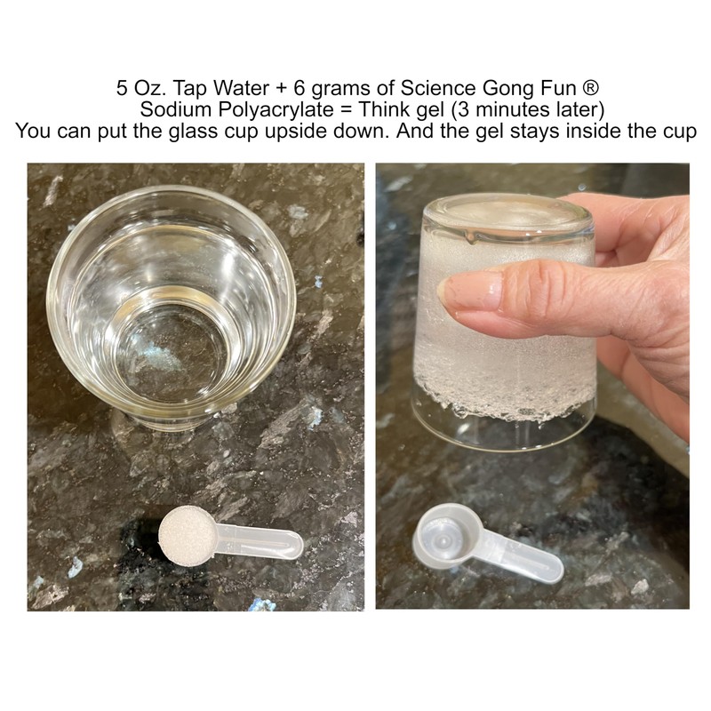 Sodium Polyacrylate Powder Super Absorbent Polymer Bulk (1 Pound jar)