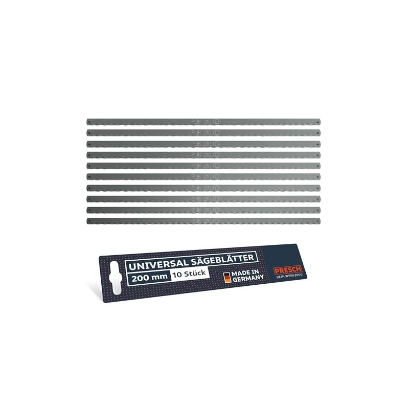 Presch Universal Saw Blades 200 mm – Pack of 10
