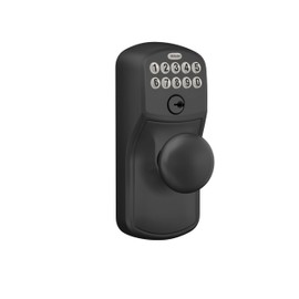 SCHLAGE FE595 622 PLY Keypad Entry with Flex Electronic Lock, Matte Black