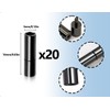ZoeTekway Pack of 20 Cord End Caps Chain Clasp Buckle