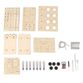 Wooden Hydraulic Excavator DIY Manual Detachable Educational Stimulation Hydraulic Excavator Model