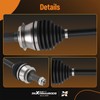 maXpeedingrods Pair (2) Front CV Axle Shaft Assembly for Honda