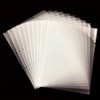 Kokuyo File Refills Clear Holder, A4, 2 Holes, 10 Pieces,
