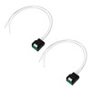 2 Pcs Camshaft Position Sensor Harness Cam Transducer Plug for