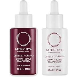 Genesis Formula Day & Night Dual Act Scalp Serum – Biointelligent Hair Loss Protection & Regrowth with Bio-Engineered Exosomes, 2x1 fl oz
