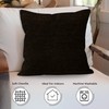 Encasa Homes Fine Chenille Throw Pillow Covers 2 pcs Set