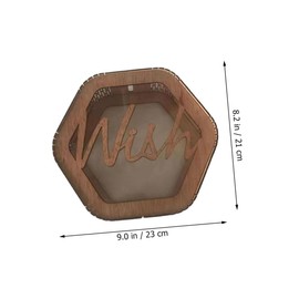 CORHAD Box Elegant Wedding Card Box Keepsake Storage for Cards Envelopes Stylish Design for Wedding Reception Events for Collecting Greetings Wishes