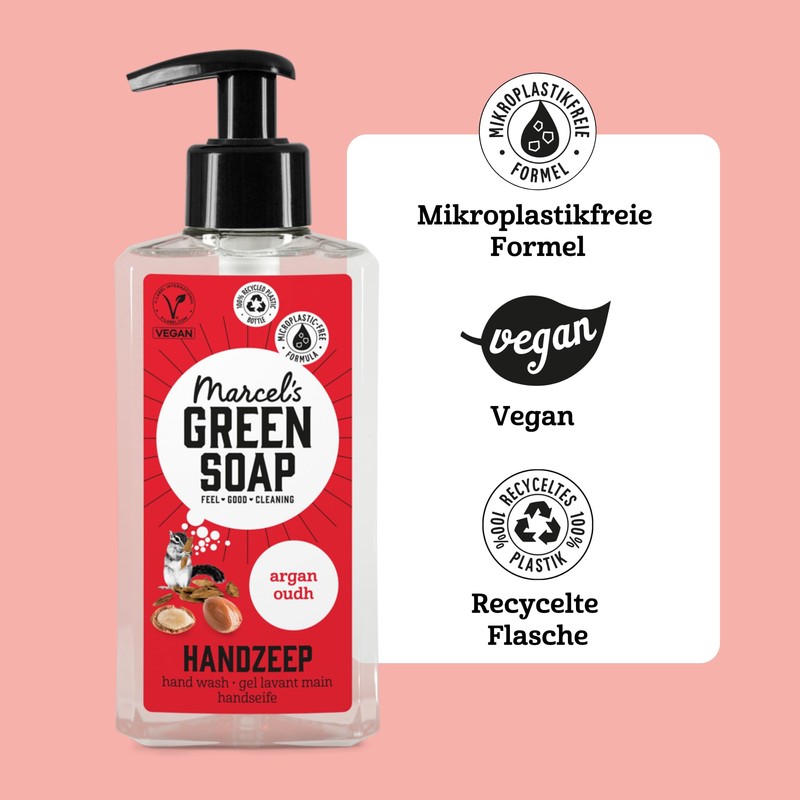 Marcel's Green Soap - Argan & Oudh Hand Soap -