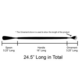 Eagle Head Brass Shoe Horn Ash Wood