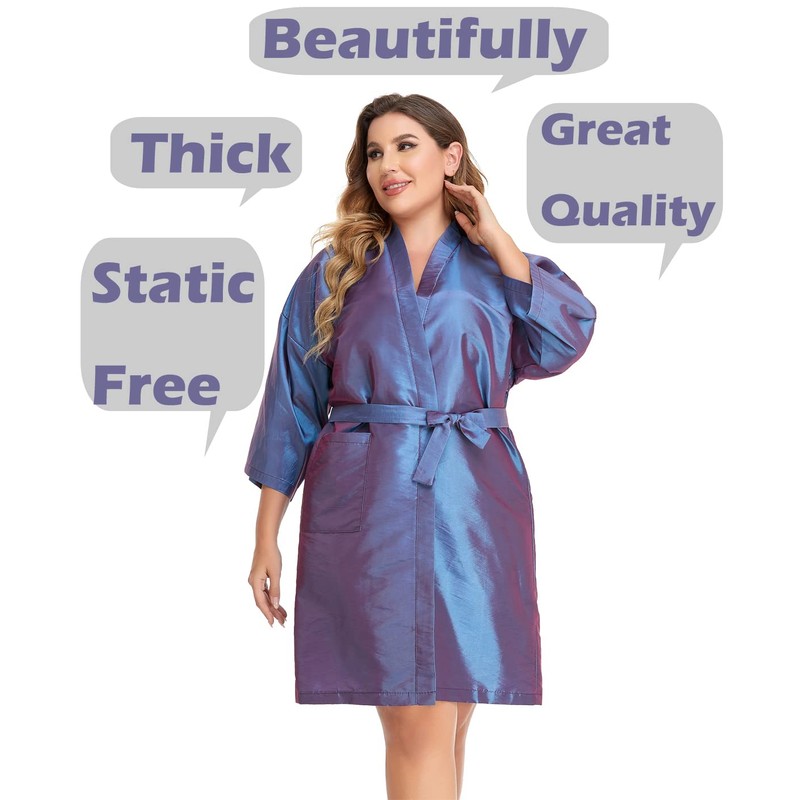 PERFEHAIR Salon Client Gown Robes Cape, Hair Salon Smock for