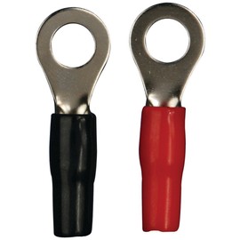 INSTALL BAY IB4GNRT-50 NICKEL RING TERMINALS, 50 PK (4 GAUGE) INSTALL BAY IB4GNRT-50 NICKEL RING TE