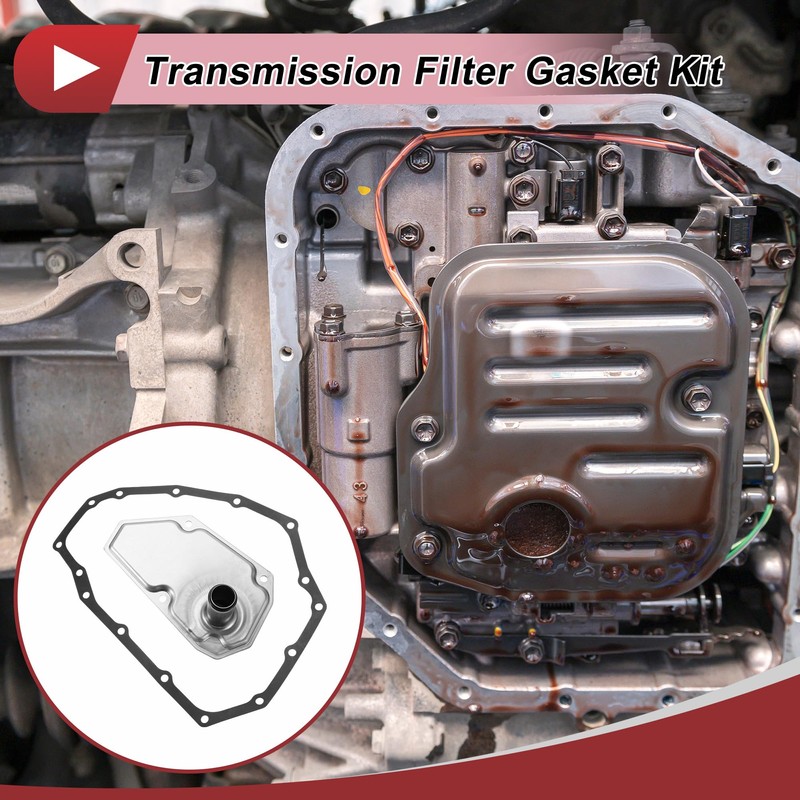 HEROFFIX 1 Set Transmission Filter Gasket Kit for Nissan Kicks