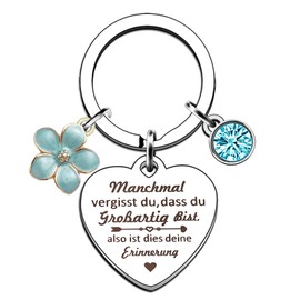 EFNHJF5 Gifts for Women, Girlfriend, Gifts for Mum, for Sisters, Keyring Gifts for Women, Inspirational Gifts for Girlfriend, Sister, Colleague, Wife and Mother, Sometimes you forget that you are