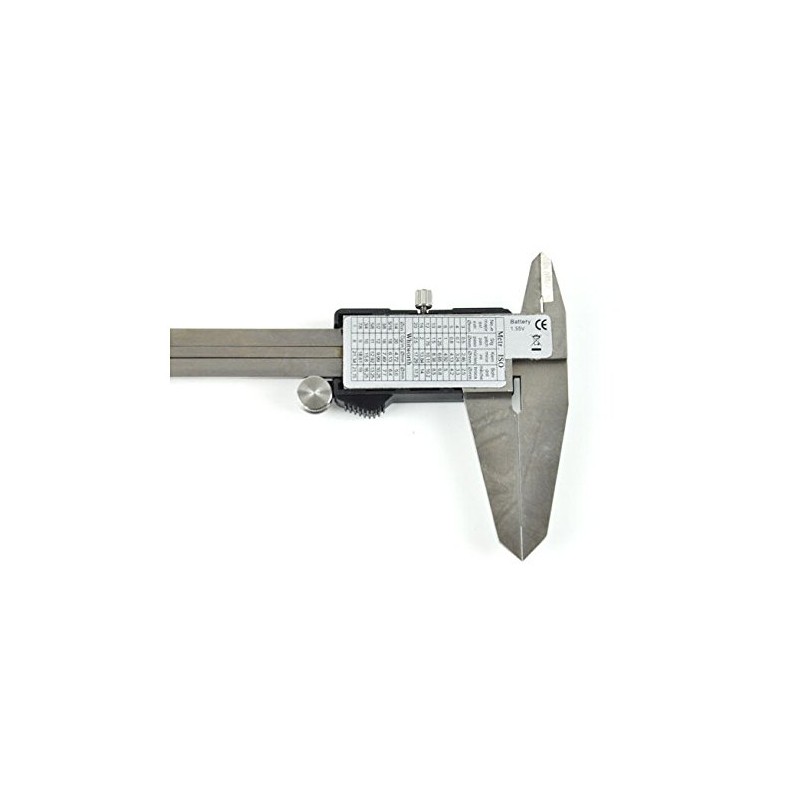 Electronic Digital Vernier Caliper, with Extra-Large LCD Screen and 200mm