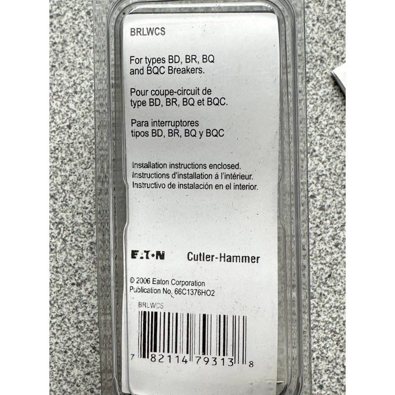 Eaton NEW Eaton BR Padlockable Device BRLWCS Handle Lockout for