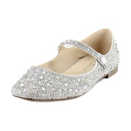 Betsey Johnson Tess Women's Flats Silver Size 5 M