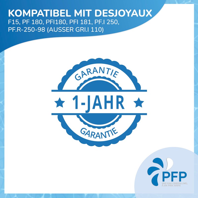 PFP Filter Bag Compatible with Desjoyaux Pool, Filter Bag for