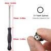 ZAMDOE Carburetor Adjustment Tool 21-Teeth Splined Screwdriver + 7-Teeth Splined