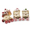Sonia Jewels Candy Cane Train Trinket Box 5.75"