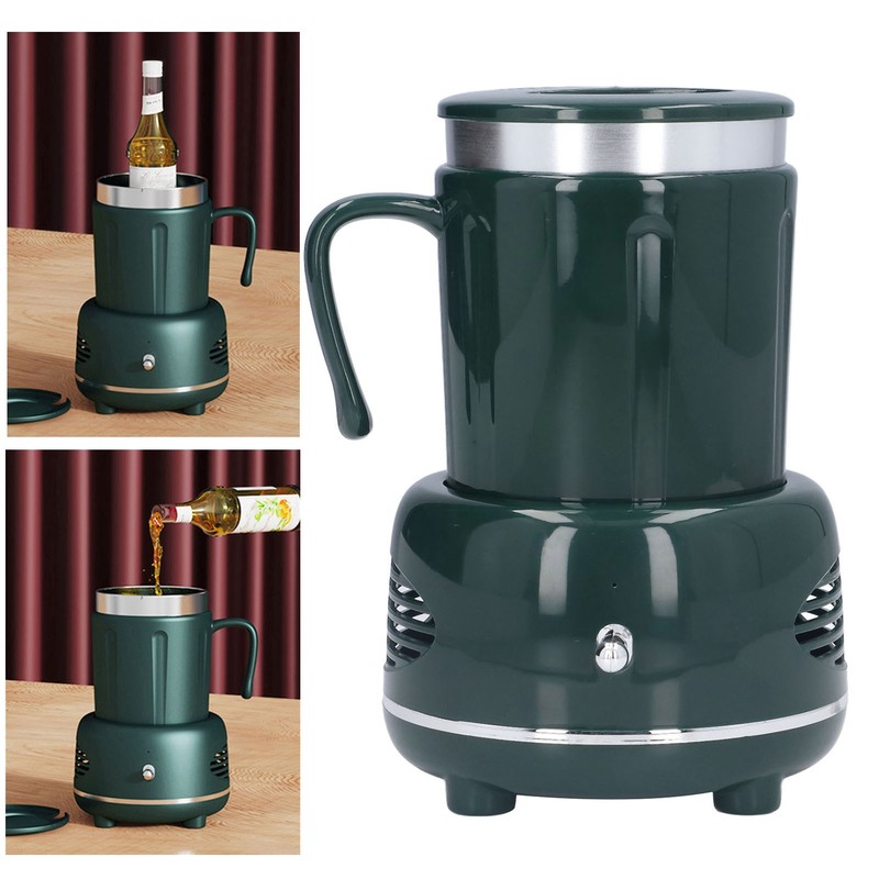 Cooler Warmer Cup Easy Operation Fast Cooling Heating Aluminium Body