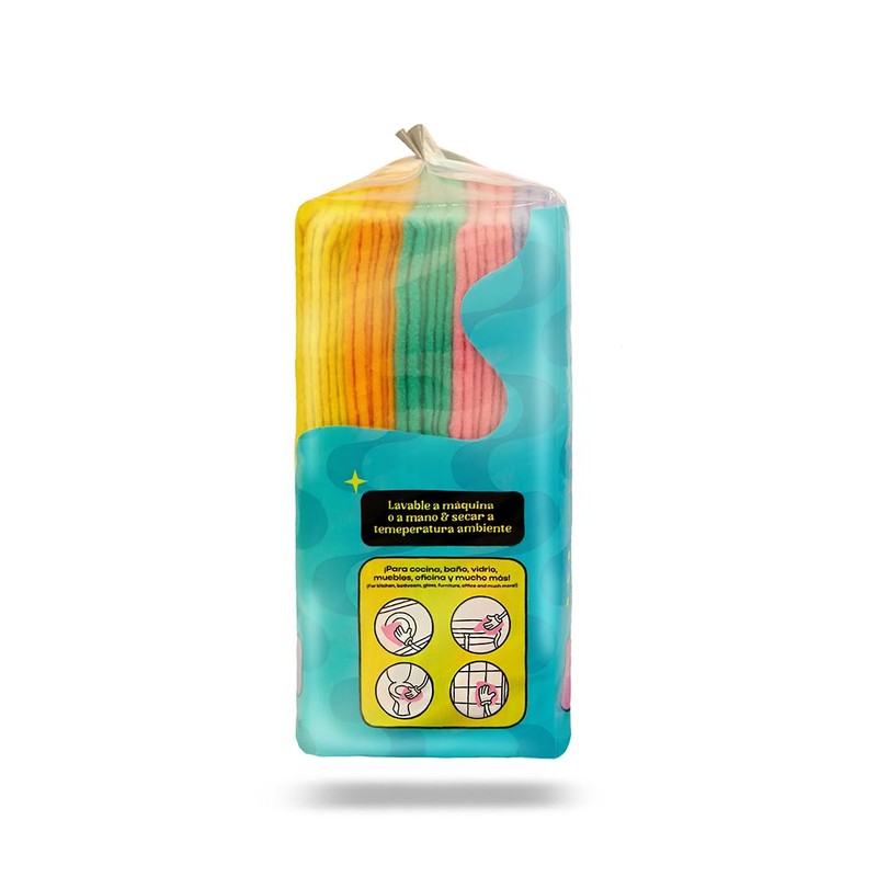 Mr. Wipey Paños De Limpieza Multiusos (15 Paños)