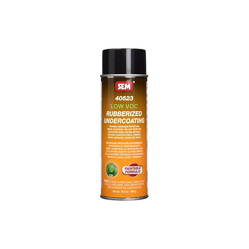 SEM 40523 Low VOC Rubberized Undercoating Aerosol - 19oz.
