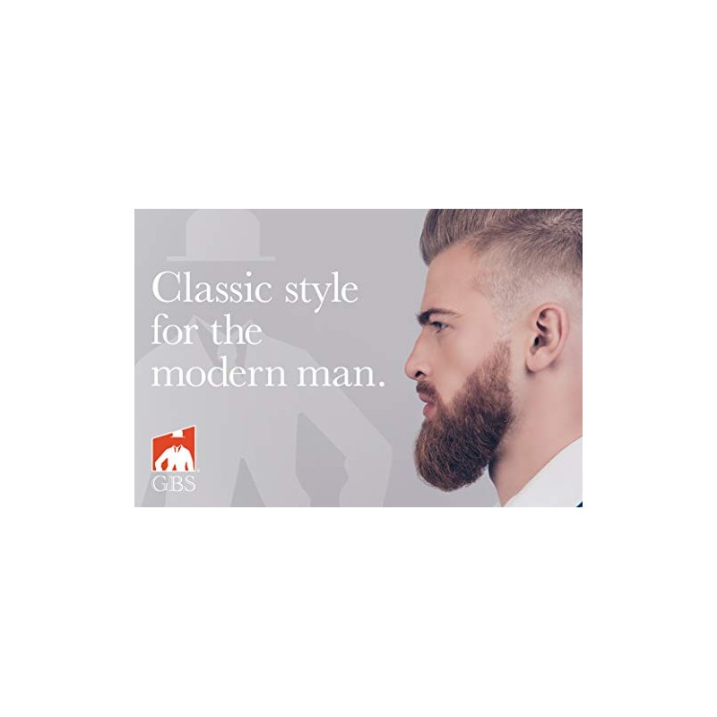 GBS Professional Straight Edge Barber Shaving Shavette Razor with 100