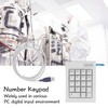 18 Key Numeric Keypad Mechanical Linear Switche Linear Switche Splashproof