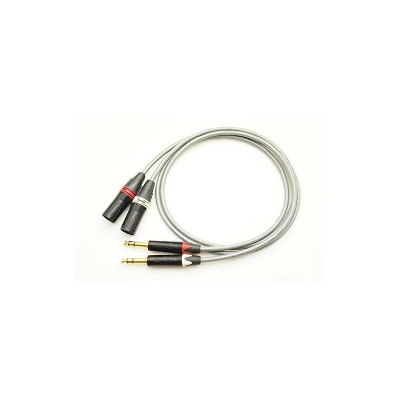 ONKODO 8422 XLR (Male) to TRS (Stereophone) 2 Pair Conversion
